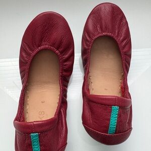 Tieks Cardinal Red Ballet Flats